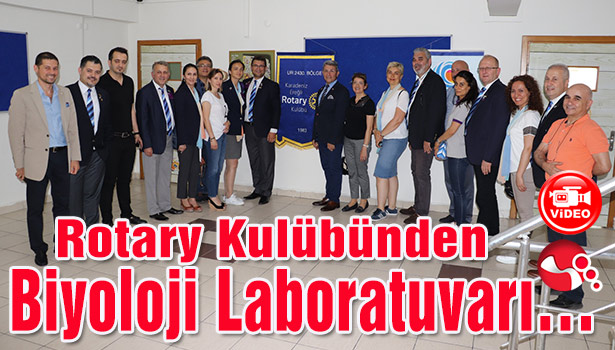 Rotary Kulübünden Biyoloji Laboratuvarı...