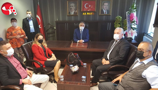MHP’den AK Parti’ye “Hayırlı Olsun” ziyareti