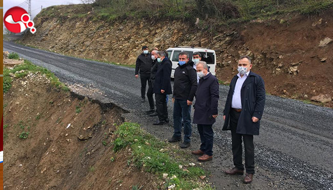 AK Parti Heyeti, köylere inceleme yaptı