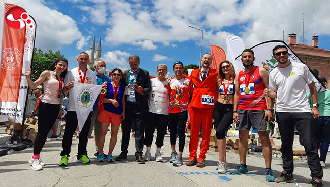 Sınırsız Dostluk Maratonu'nda Çaycuma'yı temsil ettiler