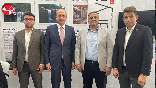 ZONDEF Başkanı Ziya Öncan, Numan Kurtulmuş ile  bir araya geldi