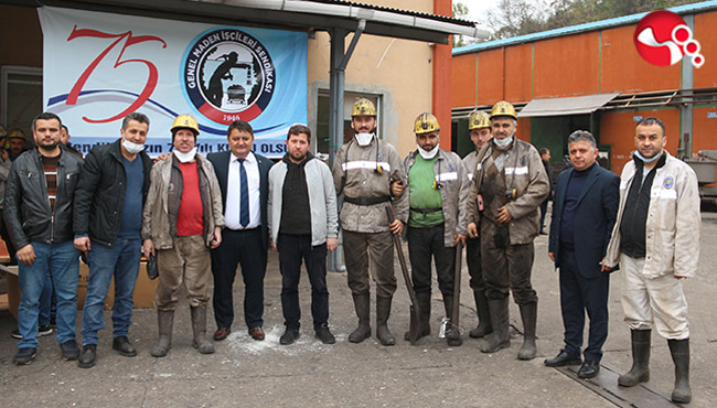 GMİS, kuruluşunun 75. yılını madencilerle kutladı!