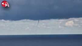 Zonguldak açıklarında art arda hortumlar görüldü