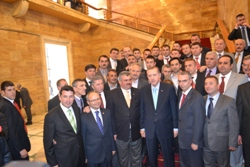 ALAPLI HEYETİ BAŞBAKANLA BULUŞTU..