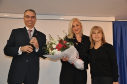 YAZAR ULVİYE ALPAY, ÖĞRENCİLERLE SÖYLEŞTİ..