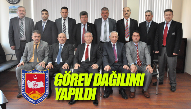 GÖREV DAĞILIMI YAPILDI