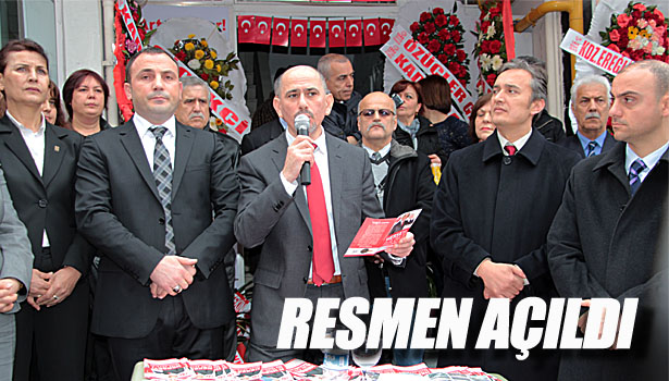 RESMEN AÇILDI