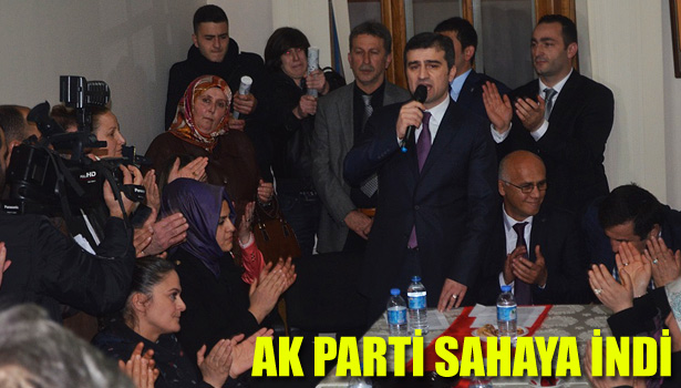 YEMENİCİ'NİN TANITIMI MİTİNG HAVASINDA GERÇEKLEŞTİ