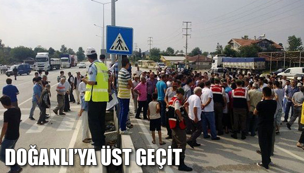 DOĞANLI'YA ÜST GEÇİT