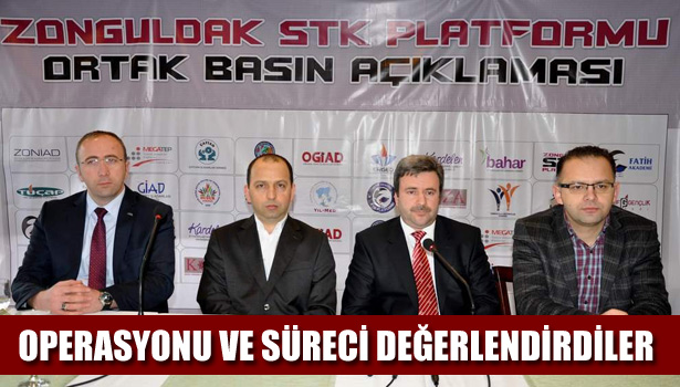 STK PLATFORMU'NDAN ORTAK AÇIKLAMA