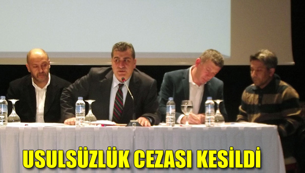 ERDEMİR VAKFINA CEZA