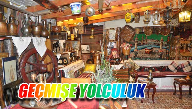 15 YILDA BİN PARÇA ANTİKA EŞYA TOPLADI