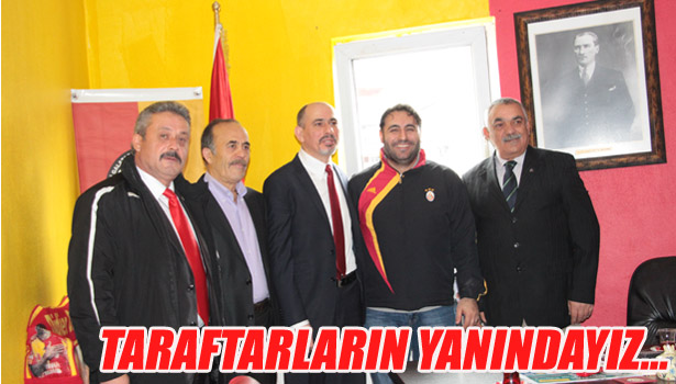 TARAFTARLARIN YANINDAYIZ...