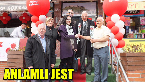 ANTEP SOFRASI'NDAN ANLAMLI JEST