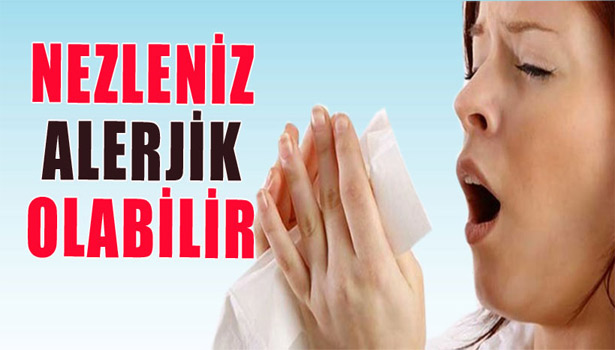 NEZLENİZ ALERJİK OLABİLİR