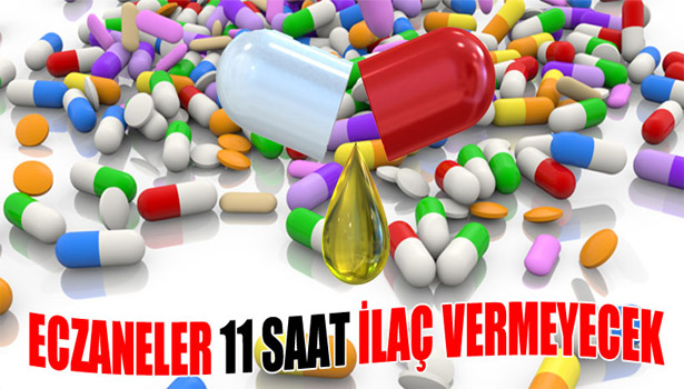 11 SAAT BOYUNCA E-REÇETE İLE İLAÇ ALINAMAYACAK