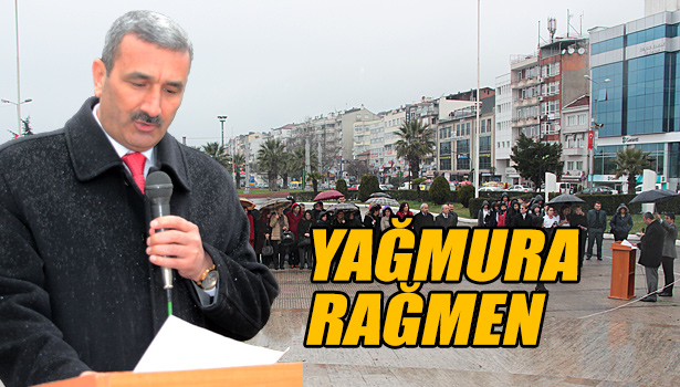 YAĞMURA RAĞMEN VERGİ BİLİNCİ...