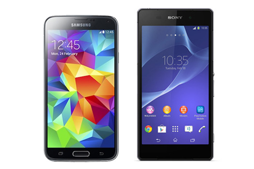 SAMSUNG GALAXY S5 VE SONY XPERİA Z2 KARŞILAŞTIRMASI