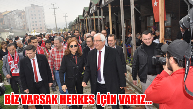 BİZ VARSAK HERKES İÇİN VARIZ