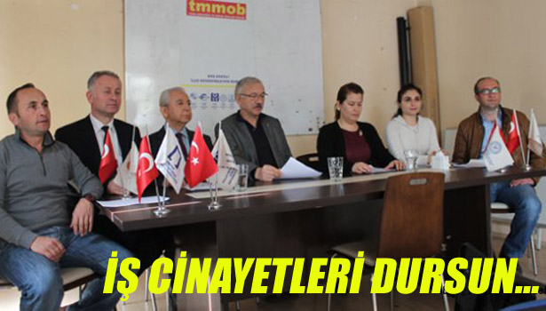 İŞ CİNAYETLERİ DURSUN