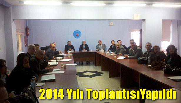 2014 Yılı Değerlendirme Toplantısı Akçakoca'da yapıldı