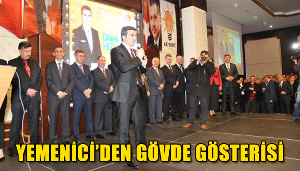 YEMENİCİ'DEN GÖVDE GÖSTERİSİ