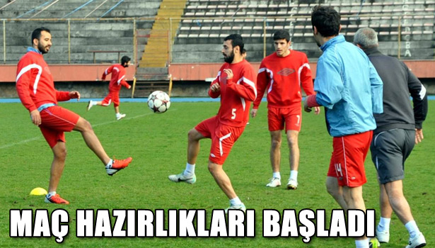 KÖMÜRSPOR MAÇ HAZIRLIKLARINA BAŞLADI