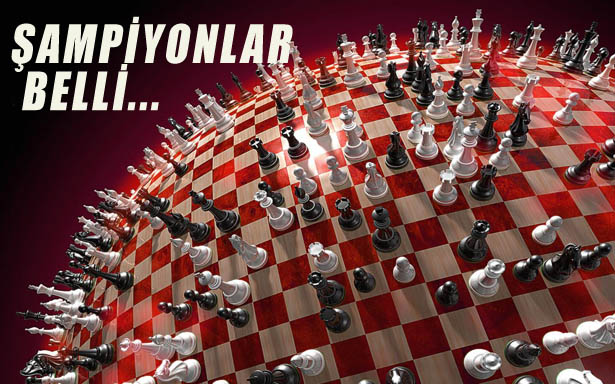 ŞAMPİYONLAR BELLİ OLDU