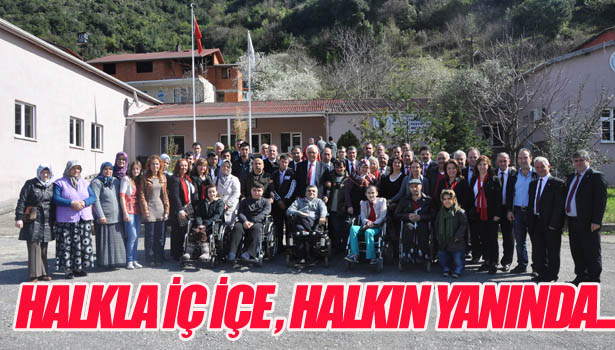 HALKLA İÇ İÇE HALKIN YANINDA