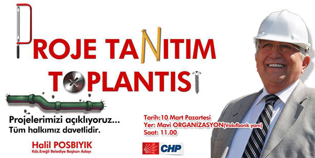 PROJELERİNİ AÇIKLIYOR