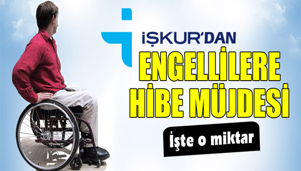 KENDİ İŞİNİ KURMAK İSTEYEN ENGELLİYE DESTEK