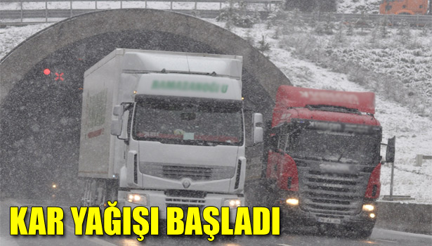 KAR YAĞIŞI BAŞLADI