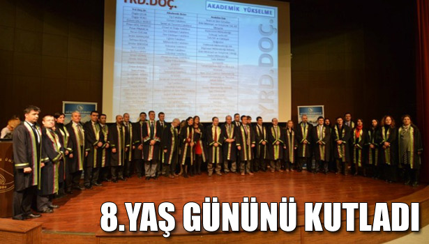 8.YAŞ GÜNÜNÜ KUTLADI