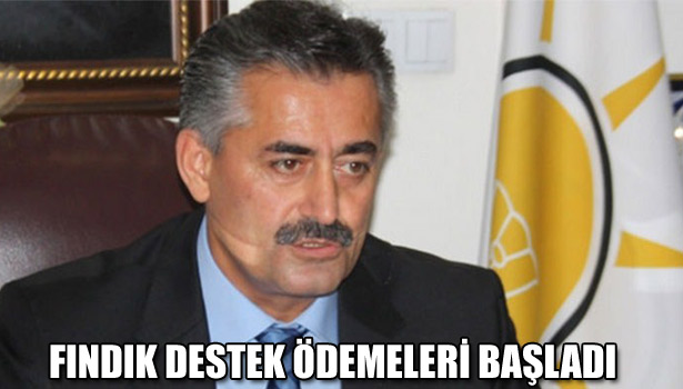 FINDIK DESTEK ÖDEMELERİ BAŞLADI