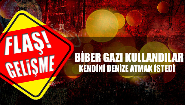 HASTANEYE GÖTÜREBİLMEK İÇİN SEDYEYE KELEPÇELEDİLER