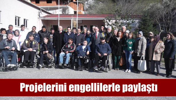 MHP'DEN FİZİKSEL ENGELLİLER DERNEĞİNE ZİYARET