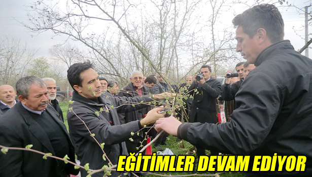 EĞİTİMLER DEVAM EDİYOR