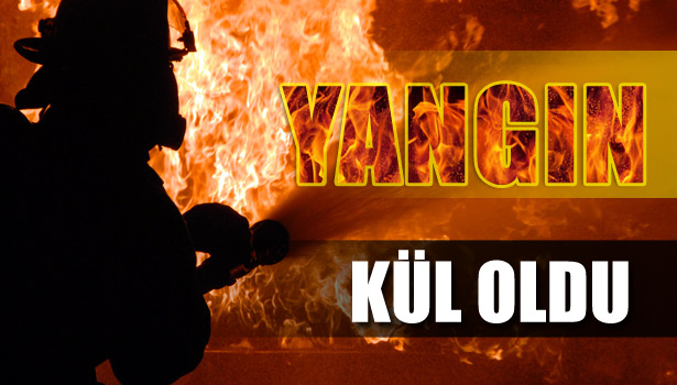 BİR EV KÜL OLDU