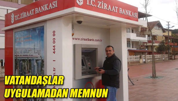 VATANDAŞLAR UYGULAMADAN MEMNUN