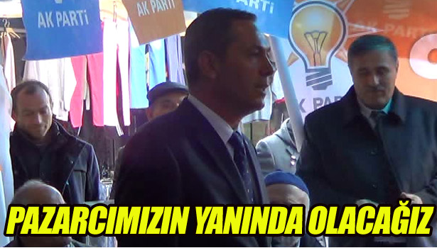 PAZARCI ESNAFIYLA BULUŞTU