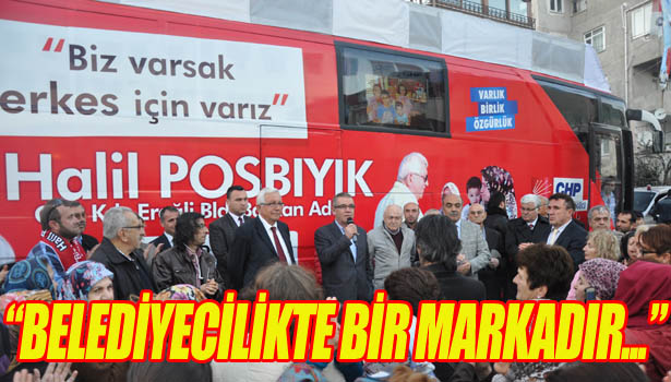 POSBIYIK'A GEMİCİ DESTEĞİ