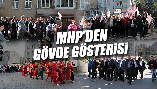 MHP'DEN GÖVDE GÖSTERİSİ