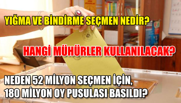 SEÇİMLERE DAİR BİLİNMESİ GEREKEN 20 ŞEY
