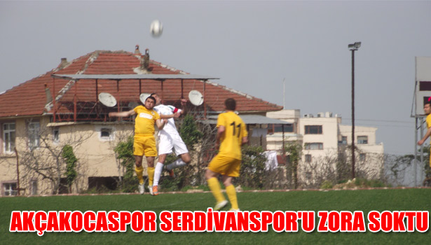 AKÇAKOCASPOR SEDİVANSPOR'U ZORA SOKTU 2-1