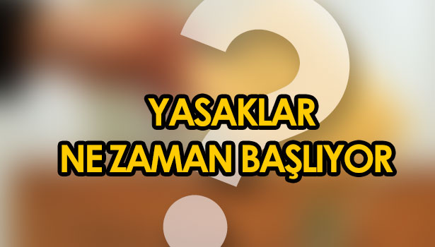 SEÇİM YASAKLARI NE ZAMAN BAŞLIYOR?