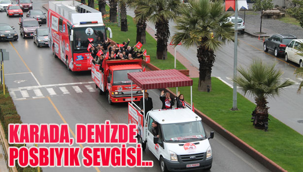 KARADA DENİZDE POSBIYIK SEVGİSİ