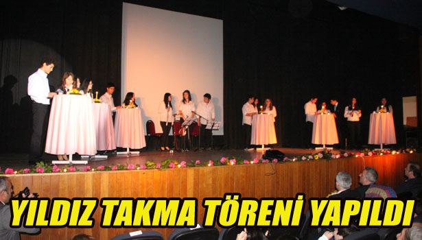 YILDIZ TAKMA TÖRENİ YAPILDI