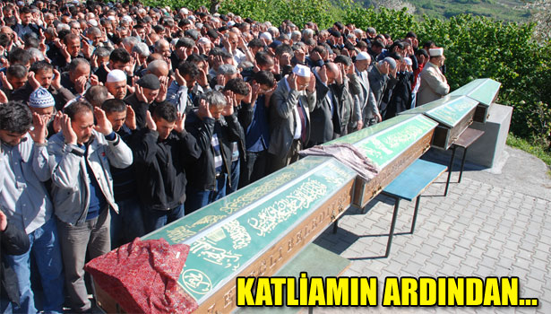KATLİAMIN ARDINDAN...