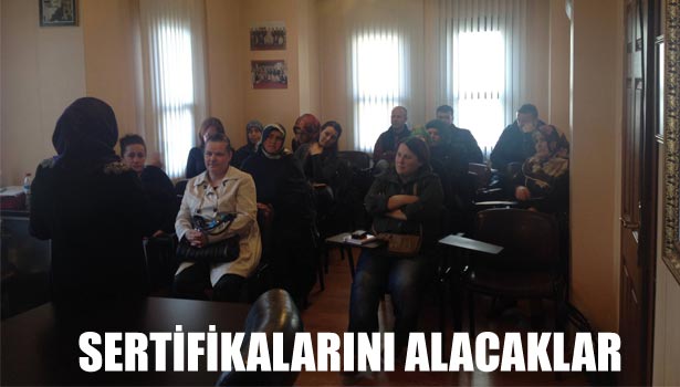 SERTİFİKALARINI ALACAKLAR