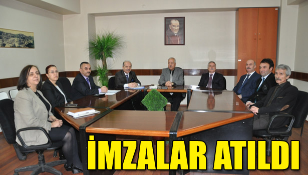 İMZALAR ATILDI